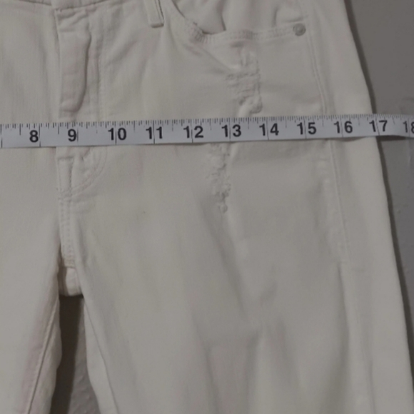MOTHER White Skinny Distressed Jeans - Picture 10 of 10